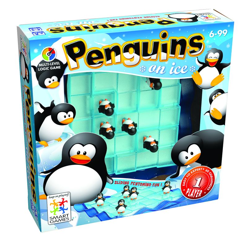 Penguins on ice