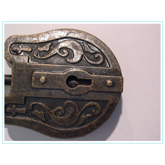 Eureka Brass Ring Lock