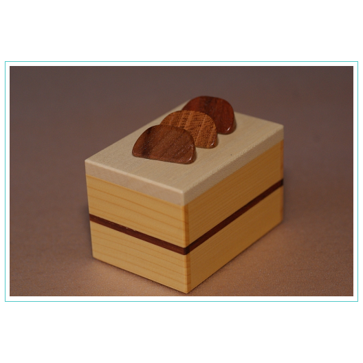 Karakuri Fruit Cake Japanese Secret Puzzle Box 