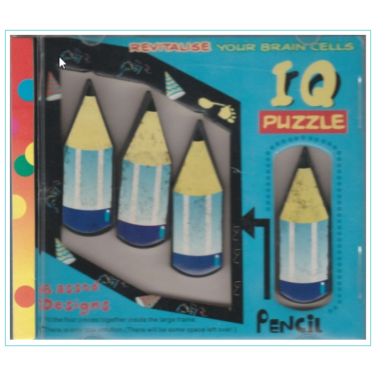 IQ puzzle pencil