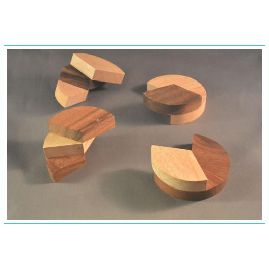 stapel puzzel hout