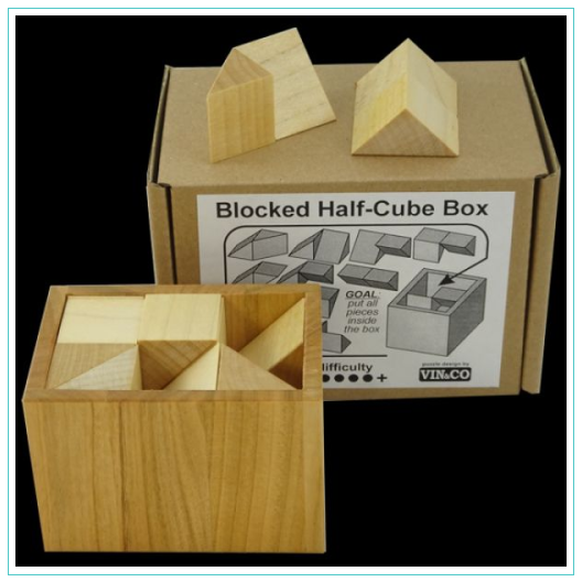 Blocked Half-Cube Box