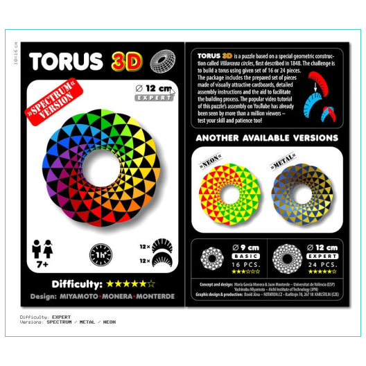 Torus 3D 12cm 24dlg