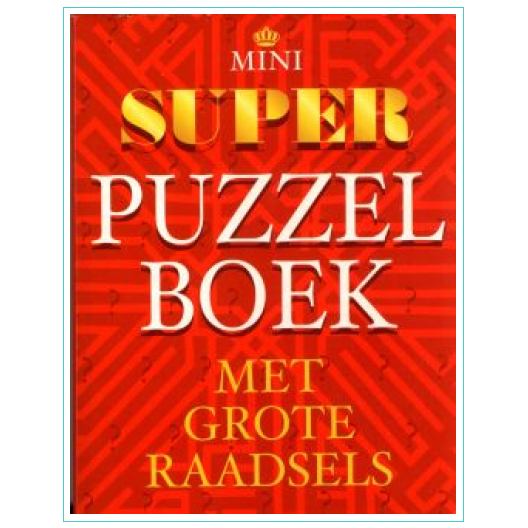 Mini super puzzelboek