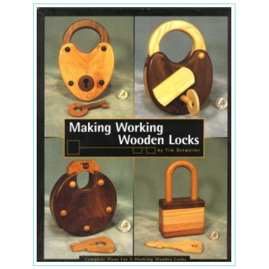 Making working wooden locks