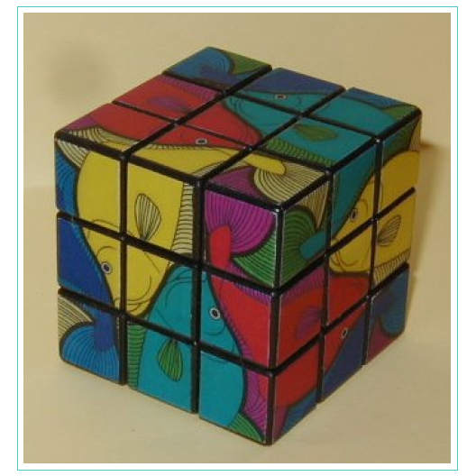 Rubik Cube Escher