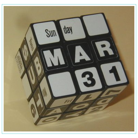 Rubik Cube Kalender