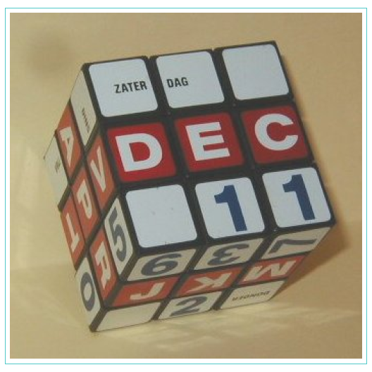 Rubik Cube Kalender